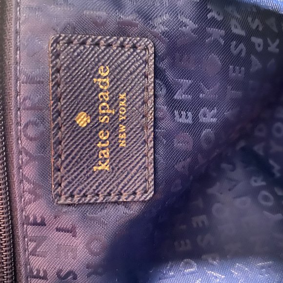 Kate Spade Blue Purse - Picture 3 of 4